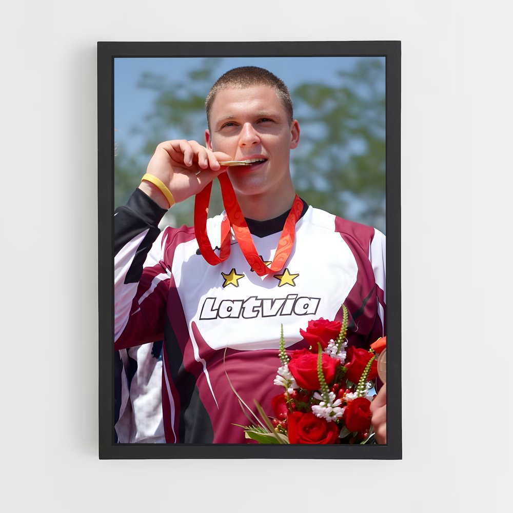 Poster L'Héros de la Victoire – affiche BMX (vue 2)